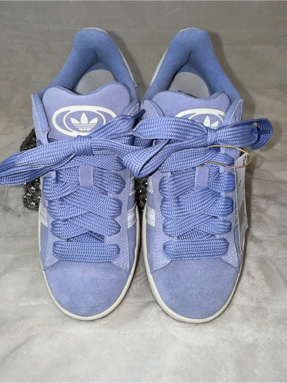 Adidas Campus 00s Lavender Spark Youth 5Y Women 6.5 JQ5753 💜👟